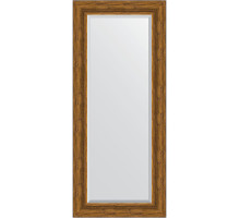 Зеркало Evoform Exclusive 149х64 BY 3550 с фацетом в багетной раме - Травленая бронза 99 мм