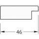 Зеркало Evoform Definite 61х61 BY 3131 в багетной раме - Мозаика медь 46 мм