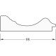 Зеркало Evoform Definite 59х49 BY 3029 в багетной раме - Травленая бронза 99 мм