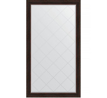 Зеркало Evoform Exclusive-G Floor 204х114 BY 6370 с гравировкой в багетной раме - Темный прованс 99 мм