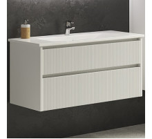 Тумба с раковиной SanVit Рольф 2 100 krolf2100 подвесная Белый глянец