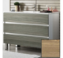 Тумба с раковиной SanVit Кубэ-3 80 kkube3080 с фактурой под дерево Карпатская ель