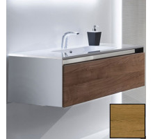 Тумба с раковиной SanVit Кубэ-1 120 kkube1120 с фактурой под дерево подвесная Акация светлая