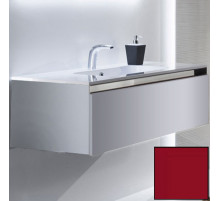 Тумба с раковиной SanVit Кубэ-1 120 kkube1120 в цвете Ral подвесная Красный глянец