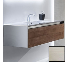 Тумба с раковиной SanVit Кубэ-1 120 kkube1120 с фактурой под дерево подвесная Лиственница