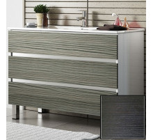 Тумба с раковиной SanVit Кубэ-3 90 kkube3090 с фактурой под дерево Венге