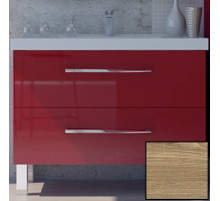 Тумба с раковиной SanVit Сольвейг 75 ksolv075 с фактурой под дерево Карпатская ель