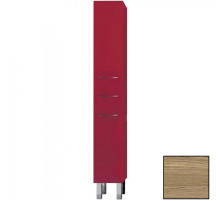 Шкаф пенал SanVit Сольвейг 30 psol с фактурой под дерево Карпатская ель