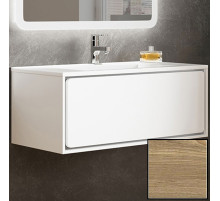 Тумба с раковиной SanVit Бруно-1 100 kbruno1100 с фактурой под дерево подвесная Карпатская ель