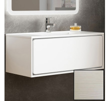 Тумба с раковиной SanVit Бруно-1 100 kbruno1100 с фактурой под дерево подвесная Лиственница