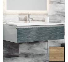 Тумба с раковиной SanVit Авеню-1 120 kavenu1120 с фактурой под дерево подвесная Карпатская ель