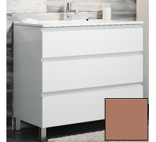 Тумба с раковиной SanVit Авеню-3 120 kavenu3120 в цвете Ral Капучино