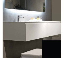 Тумба с раковиной SanVit Флай 75 kfly2075 в цвете Ral подвесная Черный глянец