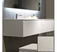 Тумба с раковиной SanVit Флай 120 kfly2120 с фактурой под дерево подвесная Лиственница