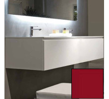 Тумба с раковиной SanVit Флай 75 kfly2075 в цвете Ral подвесная Красный глянец