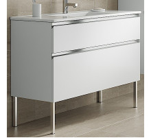 Тумба с раковиной SanVit Стрит-2 90 kstreet2090 в цвете Ral Белый глянец