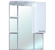 Зеркало со шкафом Bellezza Коралл 85 R 4612014001018 с подсветкой R Белое