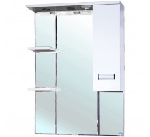 Зеркало со шкафом Bellezza Сиена 80 R 4613913001017 с подсветкой Белое