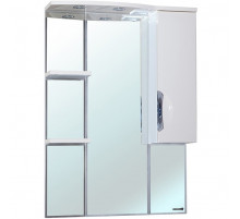 Зеркало со шкафом Bellezza Лагуна 85 R 4612114001017 с подсветкой R Белое