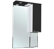 Зеркало со шкафом Bellezza Альфа 55 R 4618808001042 с подсветкой Белое Черное