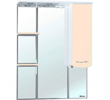 Зеркало со шкафом Bellezza Мари 85 R 4612914001224 с подсветкой Бежевое