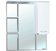 Зеркало со шкафом Bellezza Мари 85 R 4612914001019 с подсветкой Белое