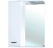 Зеркало со шкафом Bellezza Классик 50 L 4611906002010 с подсветкой Белое