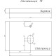 Тумба с раковиной Comforty Порто 75 00-00009321 подвесная Дуб дымчатый