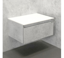 Тумба Comforty Осло 60 00-00000838 подвесная Бетон светлый