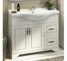 Тумба с раковиной Comforty Севилья 100 00003132627 Слоновая кость