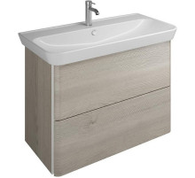 Тумба с раковиной Burgbad Iveo 100 SFEN100F2834G0161C0001*1 подвесная Фланелевый дуб