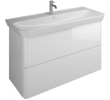 Тумба с раковиной Burgbad Iveo 120 SFEN120F2833G0161C0001*1 подвесная Белая глянцевая