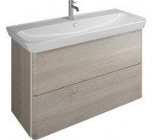 Тумба с раковиной Burgbad Iveo 120 SFEN120F2834G0161C0001*1 подвесная Дуб фланелевый