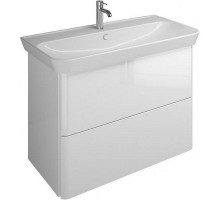 Тумба с раковиной Burgbad Iveo 100 SFEN100F2833G0161C0001*1 подвесная Белая глянцевая