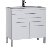 Тумба с раковиной Aquanet Верона 90 213032 Белая