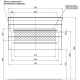 Тумба под раковину Aquanet Верона 75 272427 подвесная Черная матовая