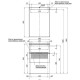 Тумба с раковиной Aquanet Алвита 60 213095 подвесная Белый глянец