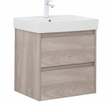 Тумба с раковиной Aquanet Nova Lite 60 305236 подвесная Орех светлый