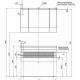 Тумба с раковиной Aquanet Нота 100 287703 подвесная Белая