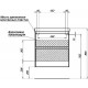 Тумба под раковину Aquanet Гласс 60 196961 подвесная Белая