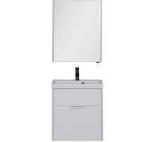 Комплект мебели для ванной Aquanet Латина 60 180121 подвесной Белый