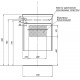 Тумба под раковину Aquanet Августа 50 274015 подвесная Белый глянец