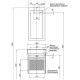 Тумба с раковиной Aquanet Лидс 50 213042 подвесная Эвкалипт мистери