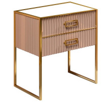 Тумба под раковину Boheme Armadi Art Monaco 80 867-080-CPG Капучино глянец Золото