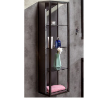 Шкаф пенал Boheme Armadi Art Loft 30 896-A подвесной Антрацит