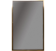 Зеркало Boheme Armadi Art Monaco 70 566-BG с подсветкой Черный глянец Золото