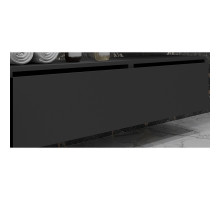 Тумба Boheme Armadi Art Flat Vallessi Uno-S 140 897-140-A mat подвесная Антрацит матовый