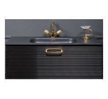 Тумба под раковину Boheme Armadi Art Vallessi Avangarde Linea 100 842-100-BG подвесная Черная Золото
