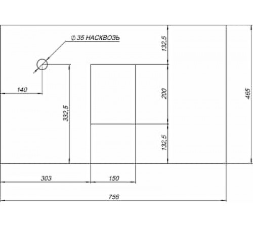 Тумба с раковиной STWORKI Карлстад 75 427809 подвесная Дуб рошелье