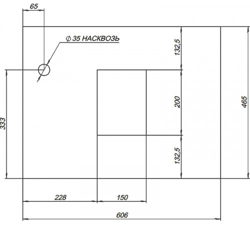 Комплект мебели для ванной STWORKI Карлстад 60 425192 подвесной Дуб рустикальный